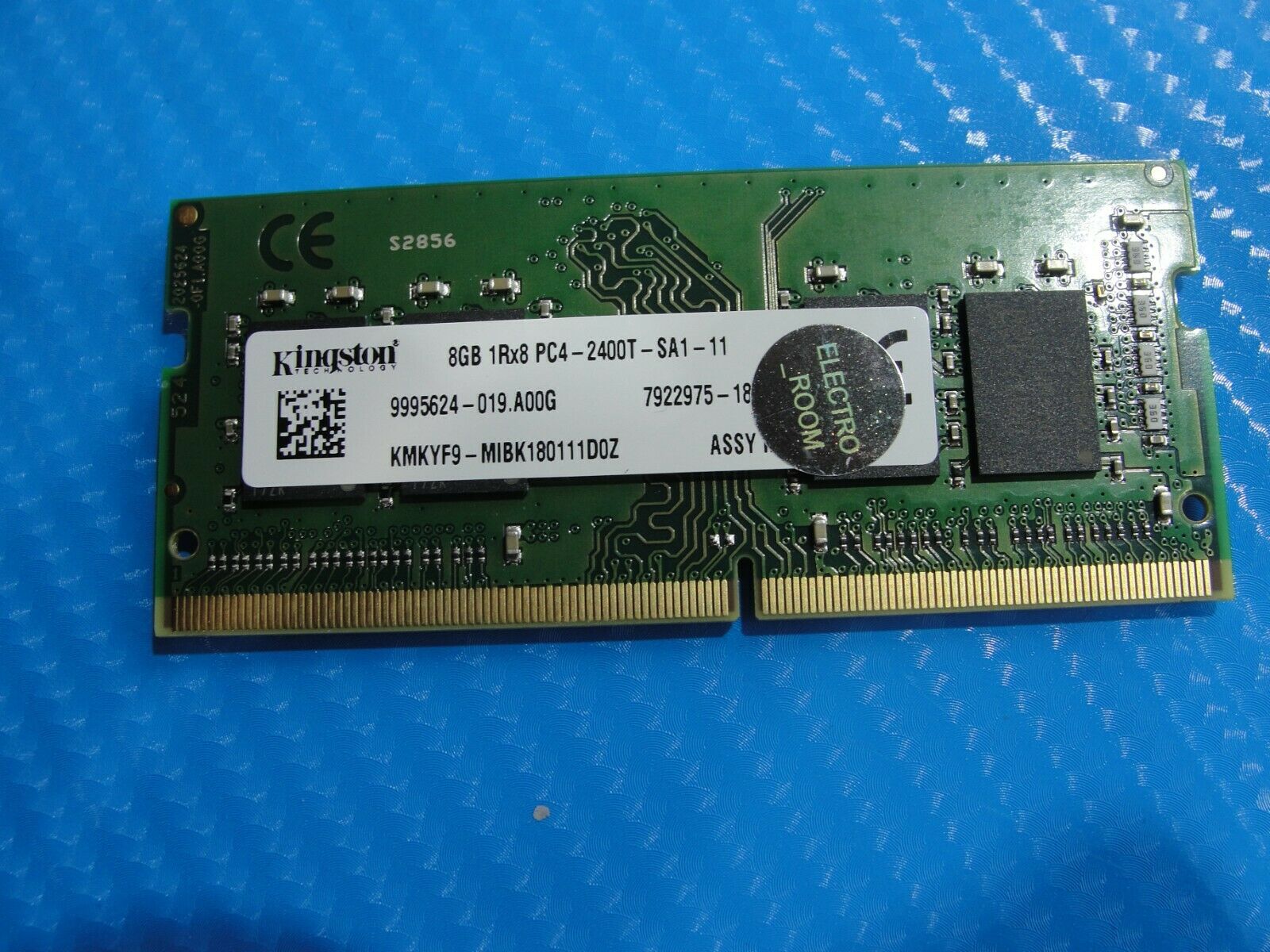 Dell 7480 Kingston 8Gb pc4-2400t SO-DIMM Memory RAM kmkyf9-mibk180111d0z 