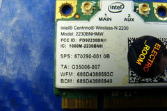 HP Envy 4-1043cl 14" Genuine Wireless WiFi Card 670290-001 2230BNHMW ER* - Laptop Parts - Buy Authentic Computer Parts - Top Seller Ebay