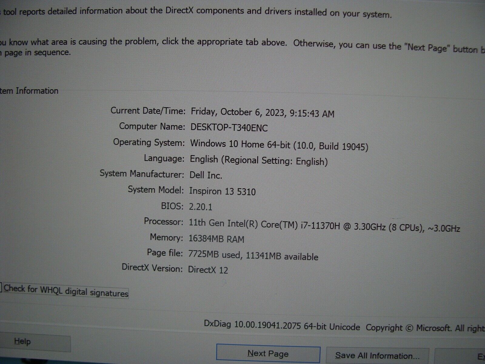 OB in WRTY A+ QHD Dell Inspiron 13 5310 i7-11370H 3.3GHz 16GB 512GB Nvidia MX450