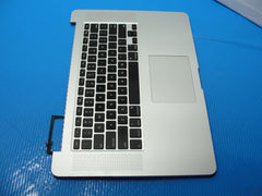 MacBook Pro A1398 15" 2015 MJLQ2LL Top Case Palmrest NO Battery Silver 661-02536