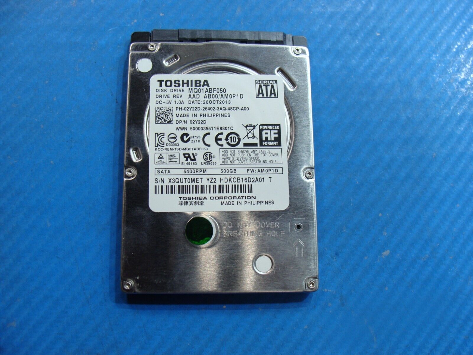 Dell 15z 5523 Toshiba SATA 2.5
