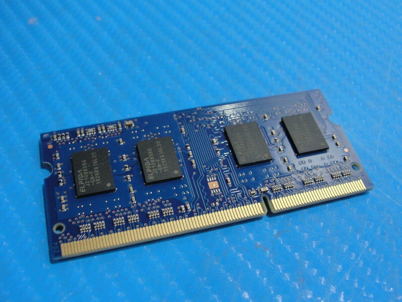MacBook Pro A1278 Elpida 2GB PC3-12800S Memory RAM SODIMM EBJ20UF8BDU0-GN-F - Tested Computer Laptop Parts