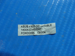 Asus X550EA 15.6" Genuine Laptop DC IN Power Jack w/Cable 14004-01450000