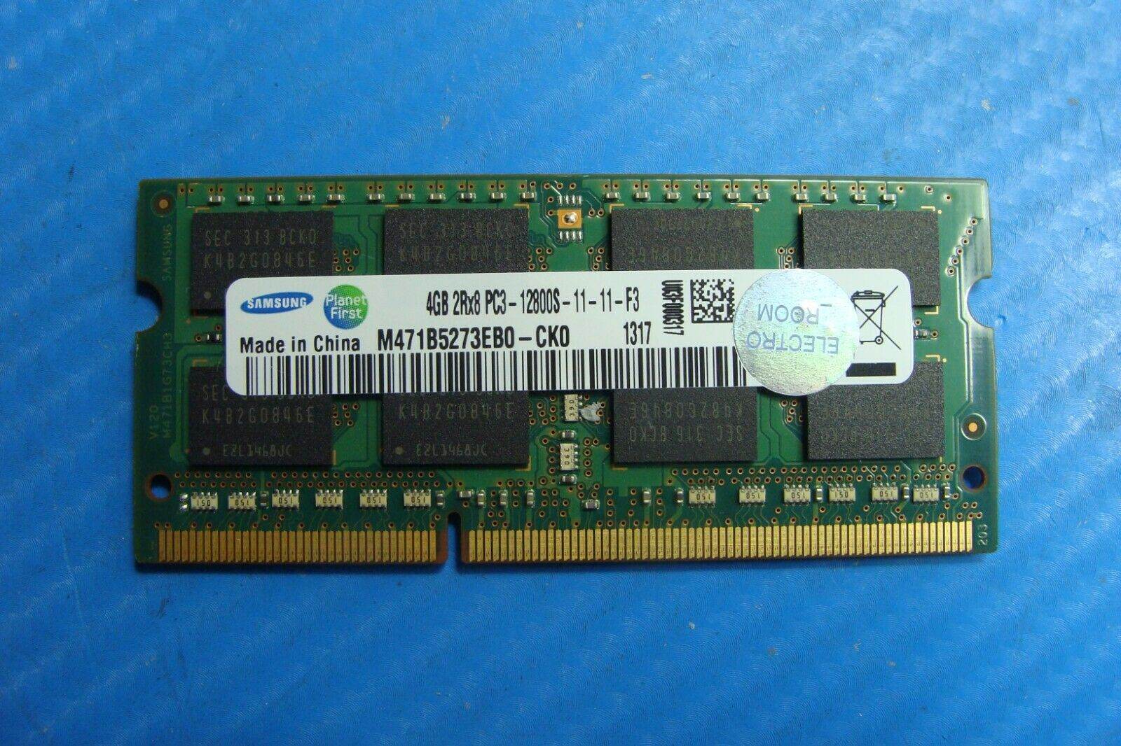 Samsung NP740U3E-K01UB Samsung 4Gb 2rx8 Memory RAM SO-DIMM m471b5273eb0-ck0 - Tested Computer Laptop Parts