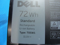 Dell Precision 7520 15.6" Battery 11.1V 72Wh 6460mAh T05W1 1V0PP