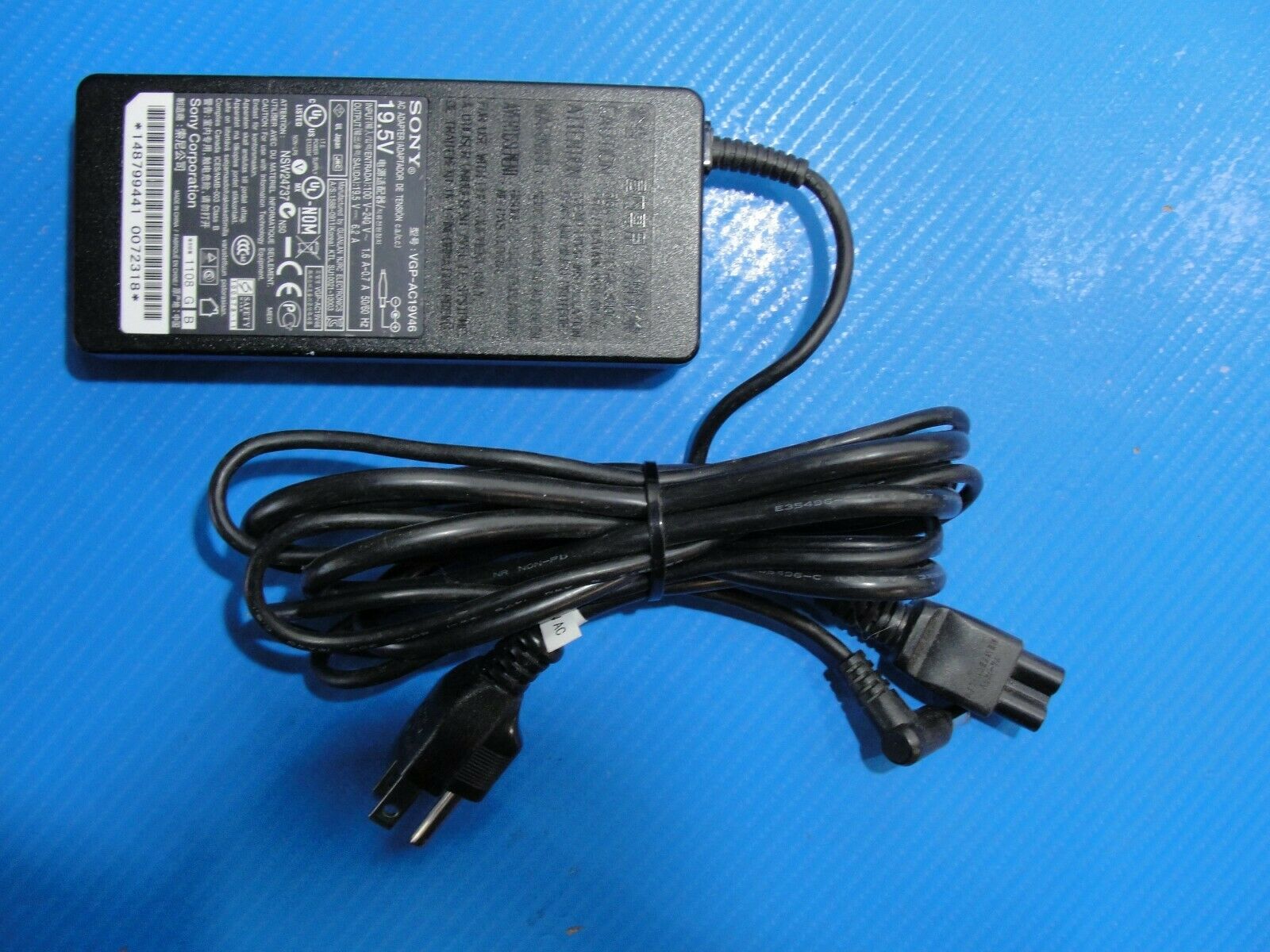 Genuine Sony Laptop Charger AC Adapter Power Supply VGP-AC19V46 19.5V 6.2A 120W - Laptop Parts - Buy Authentic Computer Parts - Top Seller Ebay