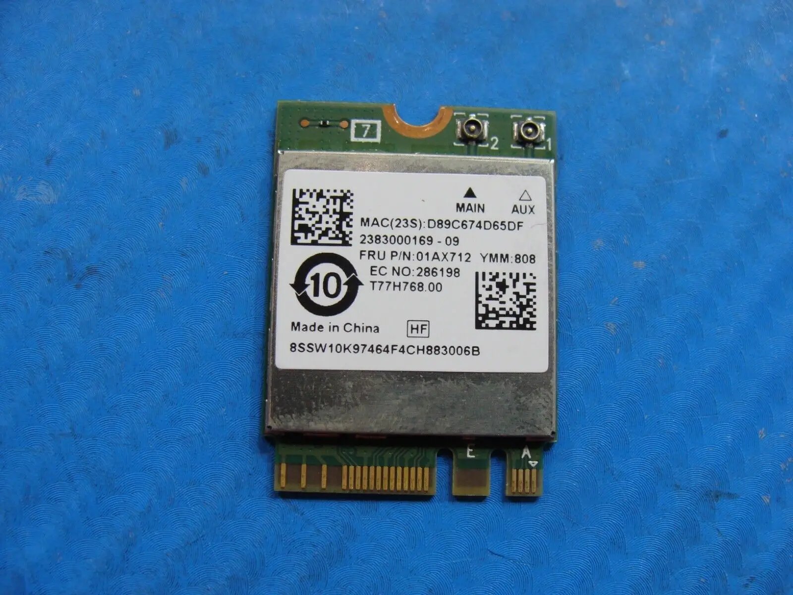Lenovo Legion Y530-15ICH 81FV 15.6 Genuine WiFi Wireless Card RTL8822BE