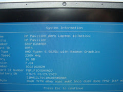 In WRTY A+ 13.3" FHD HP Pavilion Aero 13-BE1097NR Ryzen 5 5625U 16GB 512GB SSD