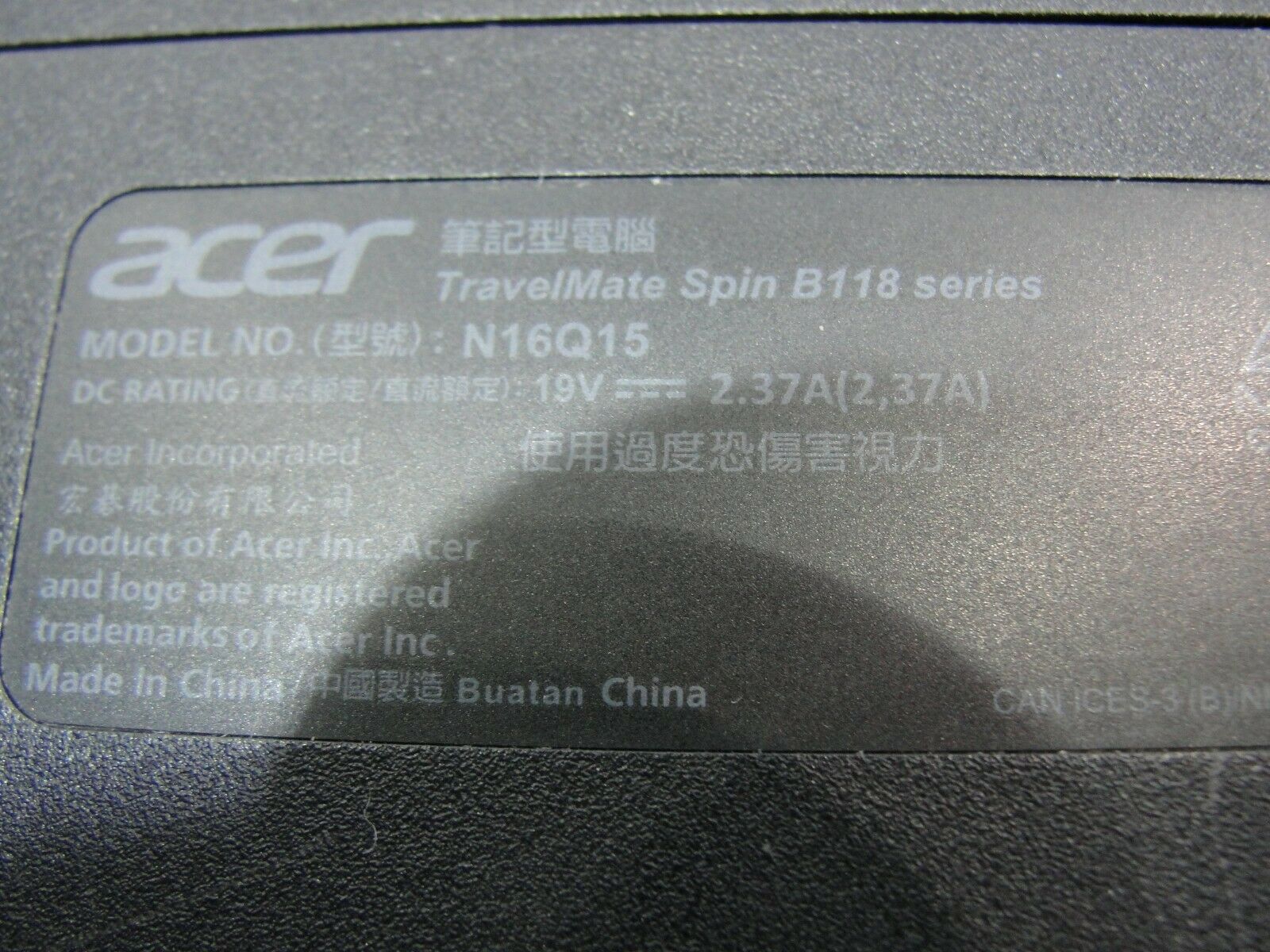 Acer TravelMate Spin TMB118-RN-C6FD 11.6