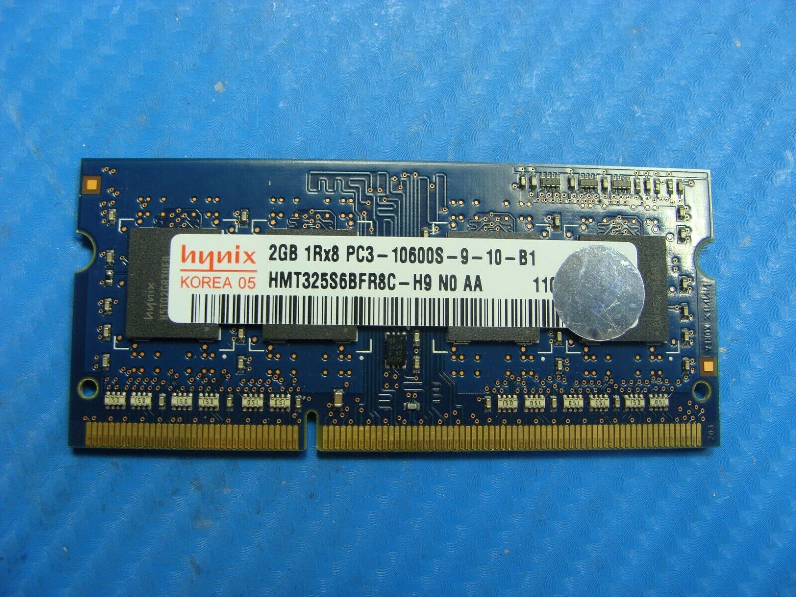 Macbook Pro A1286 Hynix 2GB 1Rx8 PC3-10600S SO-DIMM Memory RAM HMT325S6BFR8C-H9 