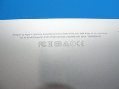 MacBook Pro A1708 13" 2017 MPXR2LL/A Bottom Case Silver 923-01787