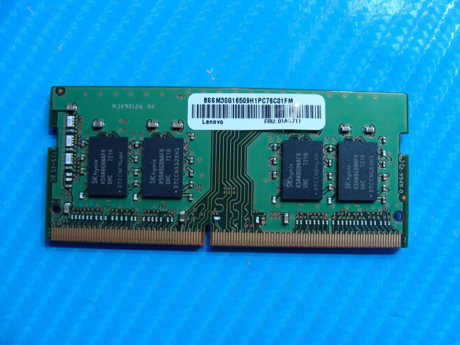 Lenovo X270 So-Dimm SK Hynix 8GB 1Rx8 Memory RAM PC4-2400T HMA81GS6AFRN-UH
