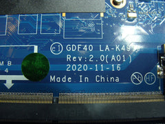 Dell Latitude 5420 14" Intel i5-1135G7 2.4GHz Motherboard LA-K491P 47J2X