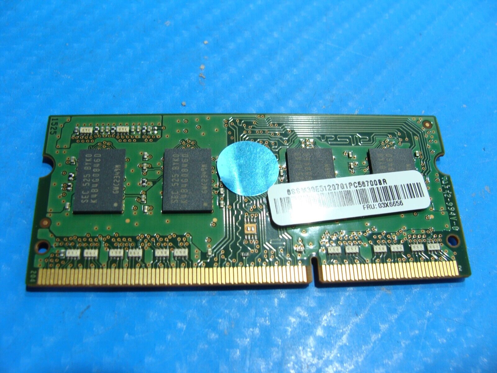 Lenovo T450s Samsung 4GB 1Rx8 PC3L-12800S SO-DIMM Memory RAM M471B5173DB0-YK0