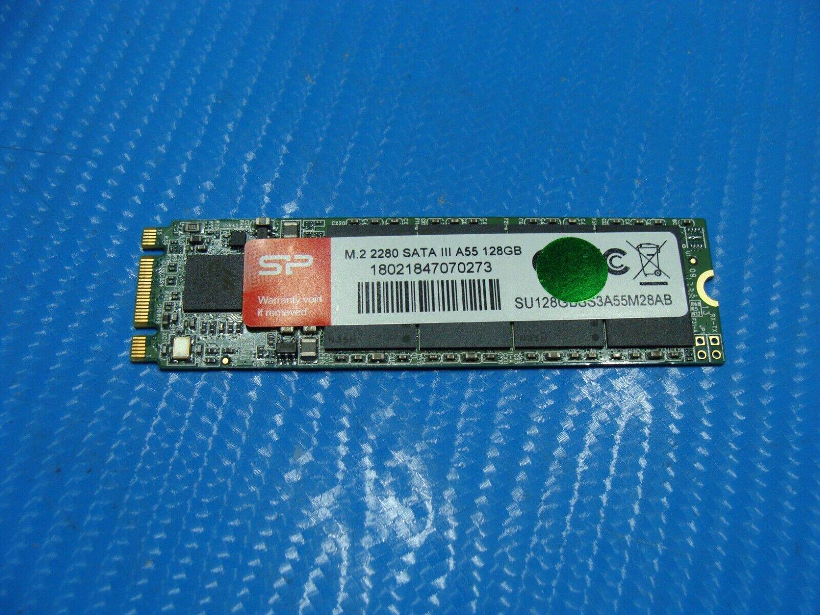 HP 15m-bp111dx Silicon Power M.2 SATA SSD 128GB SU128GBSS3A55M28AB - Tested Computer Laptop Parts
