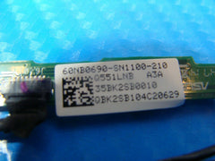 Asus 15.6" Q502LA-BSI5T14 OEM LCD Video Cable w/ WebCam Board 60NB0690-TC1110 ASUS