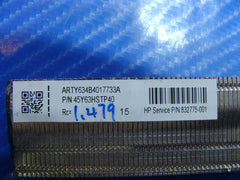 HP Envy x360 15-u499nr Genuine Laptop CPU Cooling Heatsink 832775-001 - Tested Computer Laptop Parts