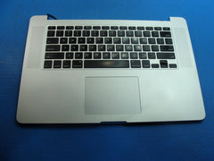 MacBook Pro A1398 15" Late 2013 ME293LL/A Top Case Palmrest NO Battery 661-8311