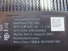 Lenovo IdeaPad S145-15AST 15.6" Bottom Case Base Cover Black AP1A4000700 - Laptop Parts - Buy Authentic Computer Parts - Top Seller Ebay