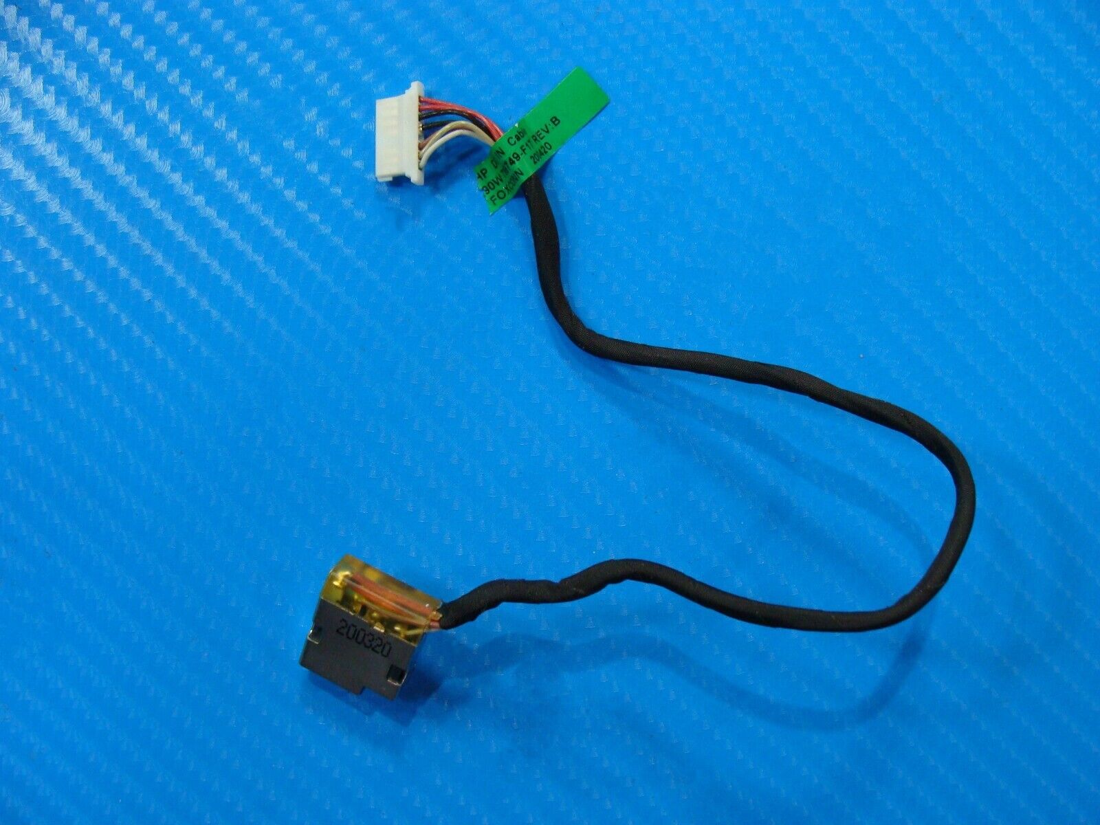 HP 15-dy1031wm 15.6 Genuine Laptop DC IN Power Jack w/Cable 799749-F17