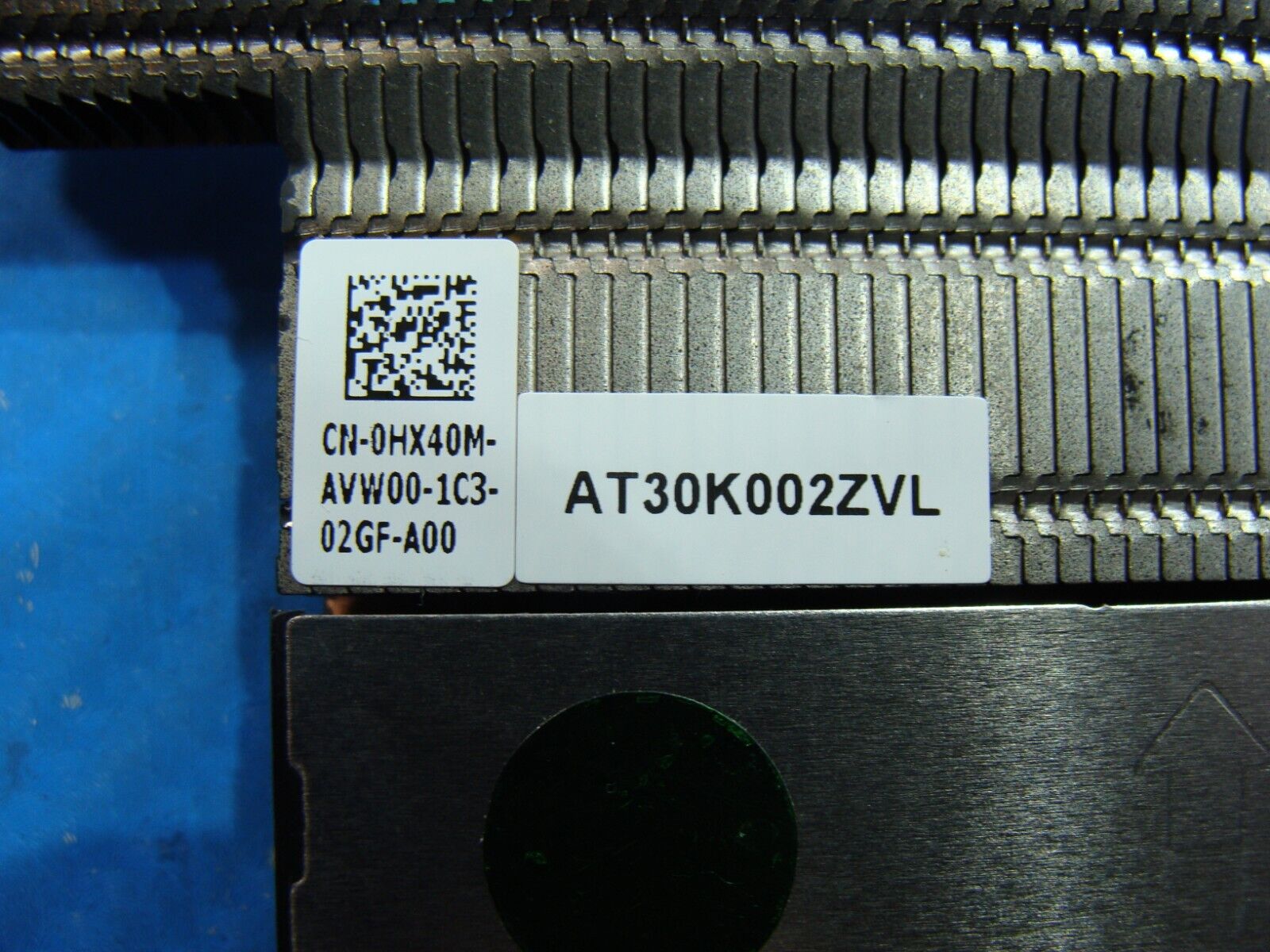 Dell Latitude 5420 14 Genuine CPU Cooling Fan w/Heatsink HX40M AT30K002ZVL