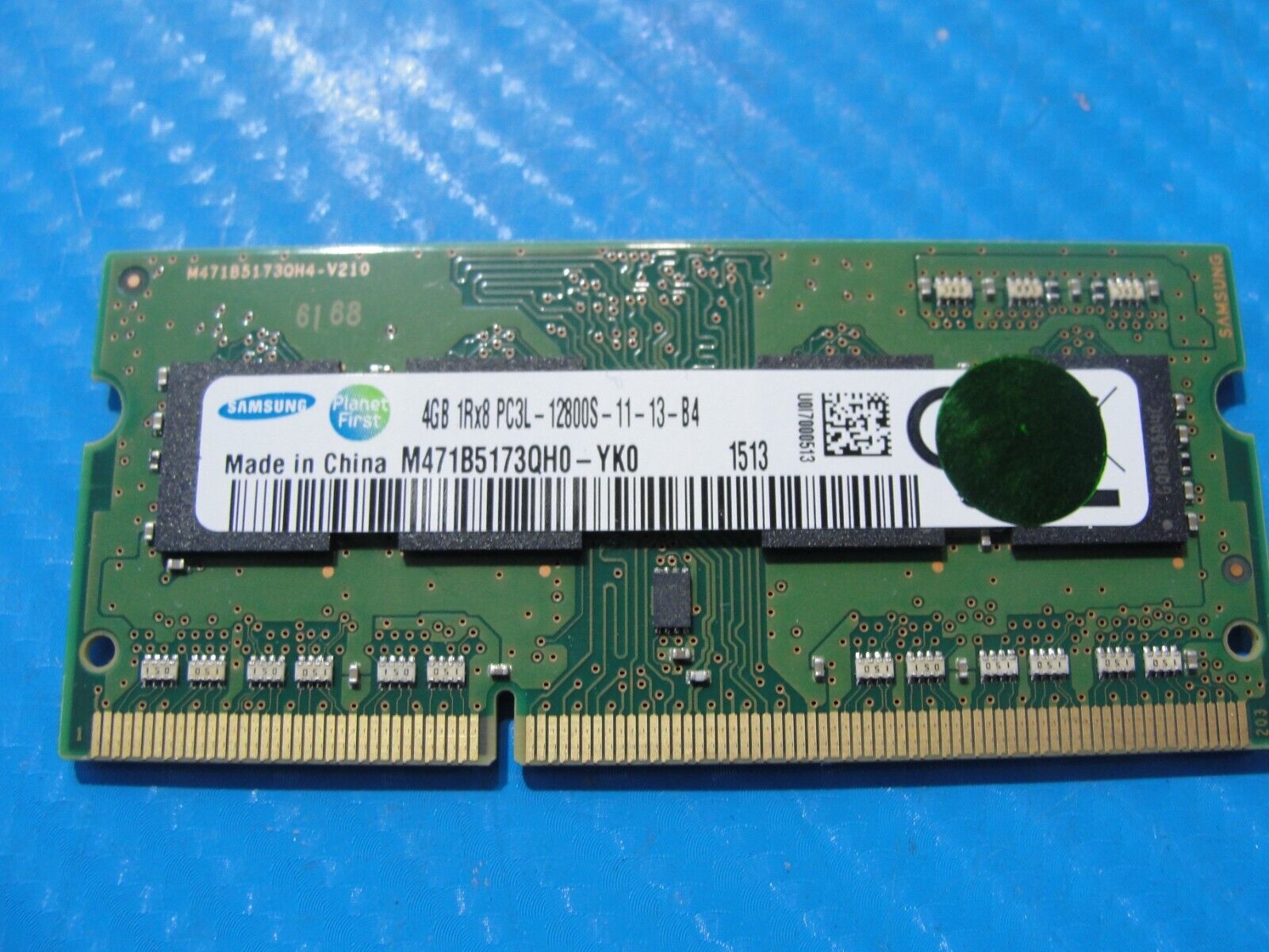 Lenovo T440s Samsung 4GB PC3L-12800S SODIMM Memory RAM M471B5173QH0-YK0