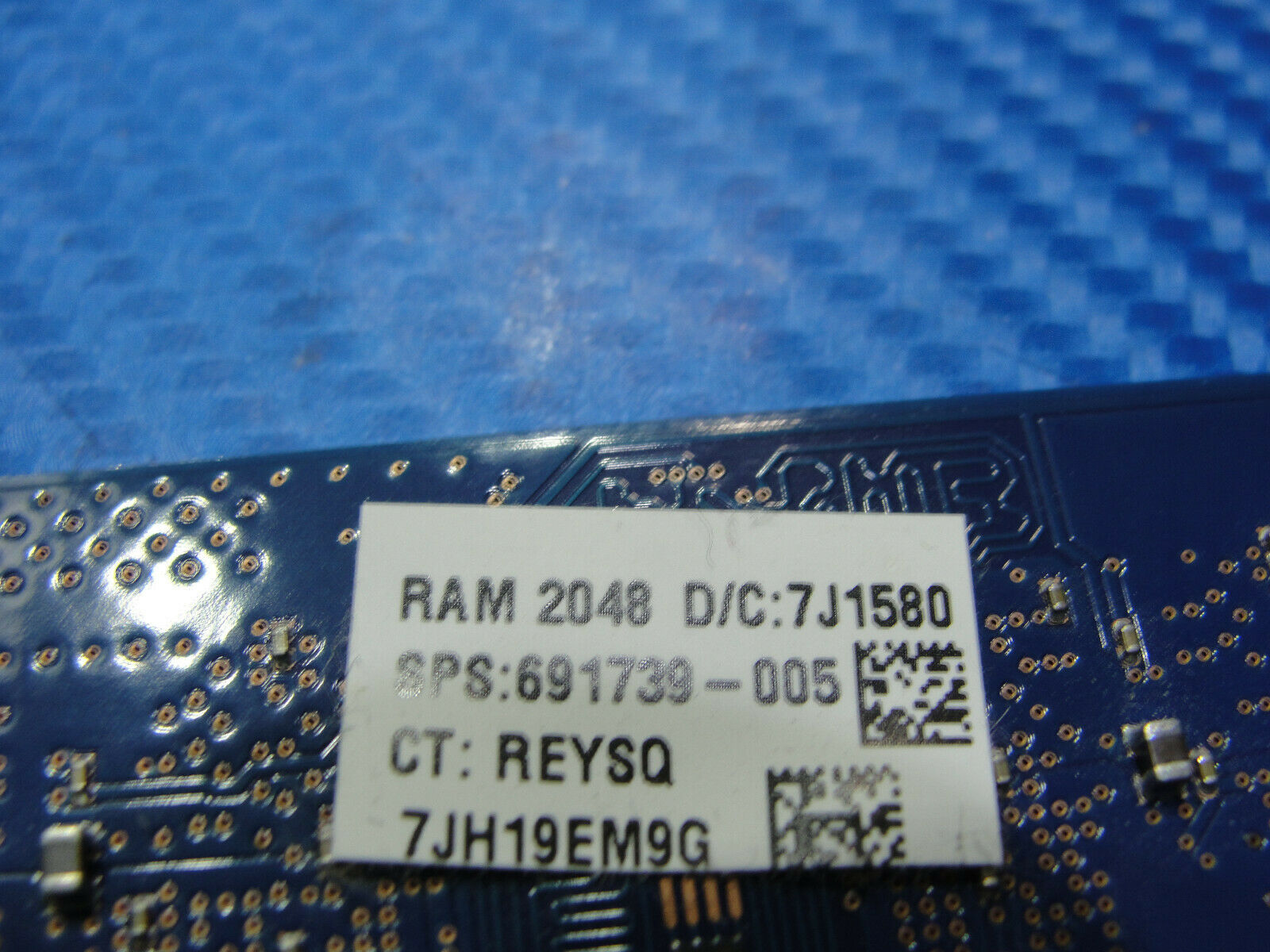HP m6-p114dx SO-DIMM SK hynix 2GB Memory PC3L-12800S-11-13-C3 HMT425S6CFR6A-PB SK hynix