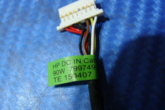HP Pavilion 15.6" 15-ab010nr Genuine DC IN Power Jack w/Cable 799749-T17 GLP* - Laptop Parts - Buy Authentic Computer Parts - Top Seller Ebay