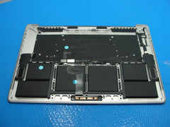 MacBook Pro A1990 15" 2018 MR932LL Top Case Palmrest w/Battery Silver 661-10347