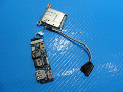 Lenovo Y40-80 80FA 14" Genuine USB Audio Port Card Reader Board w/Cable LS-B134P