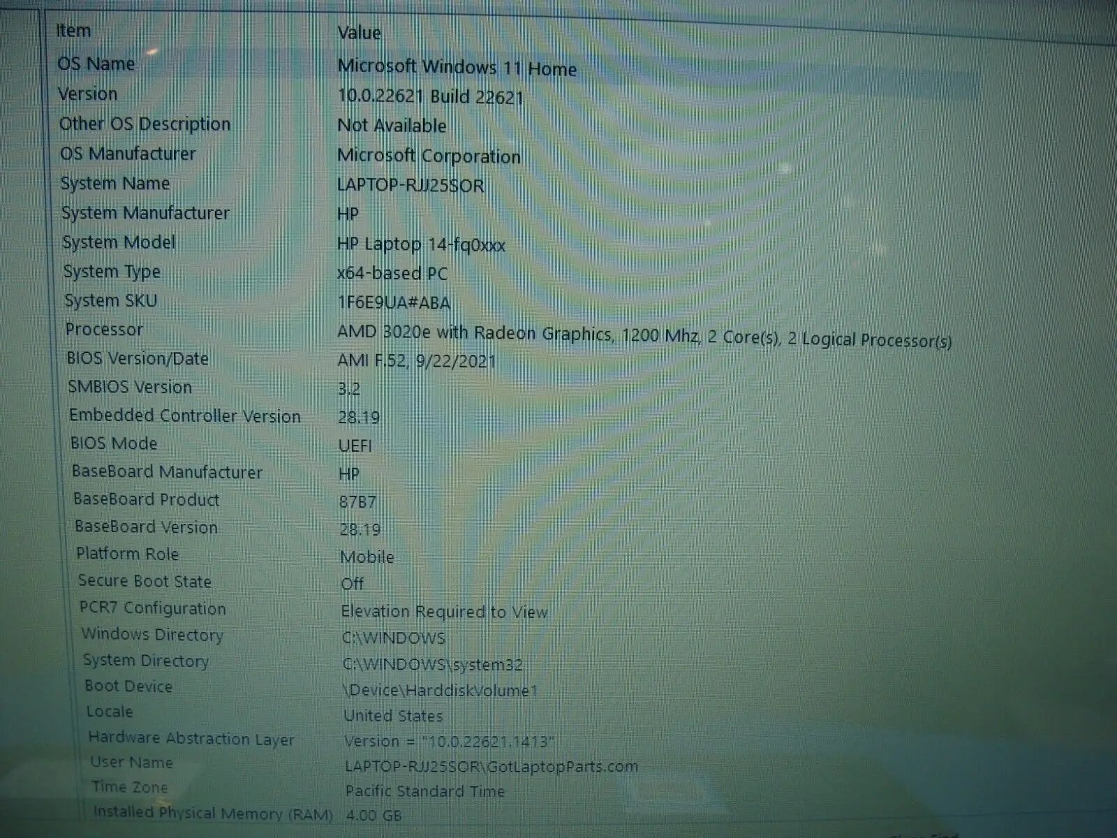 99%Battery HP 14-fq0050nr  14