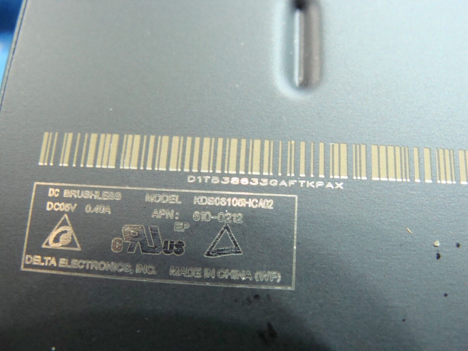 MacBook Pro A1502 13 Early 2015 MF839LL/A CPU Cooling Fan 076-00071