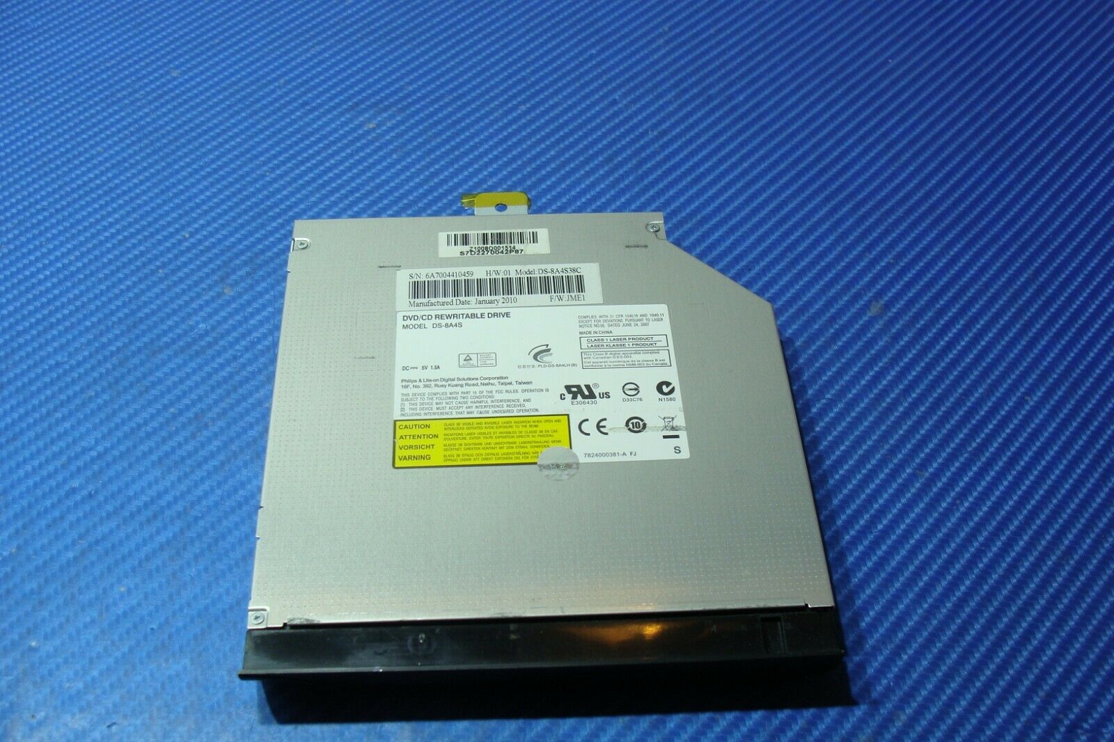 MSI 15.6" A6200 Genuine Laptop DVD/CD RW  Drive DS-8A4S GLP* - Laptop Parts - Buy Authentic Computer Parts - Top Seller Ebay