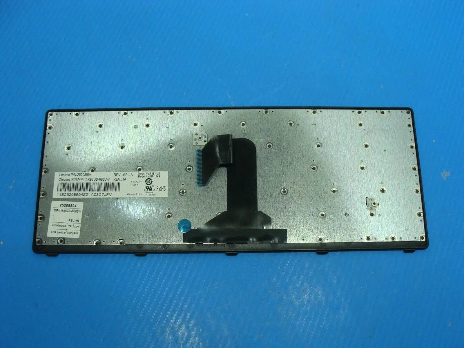 Lenovo IdeaPad 15.6” 3415 Genuine Laptop US Backlit Keyboard 25208594 - Tested Computer Laptop Parts