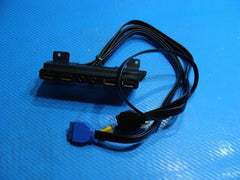 Dell Alienware Aurora R6 Genuine Desktop USB 3.5MM Audio Panel w/ Cable 5XMRX - Tested Computer Laptop Parts
