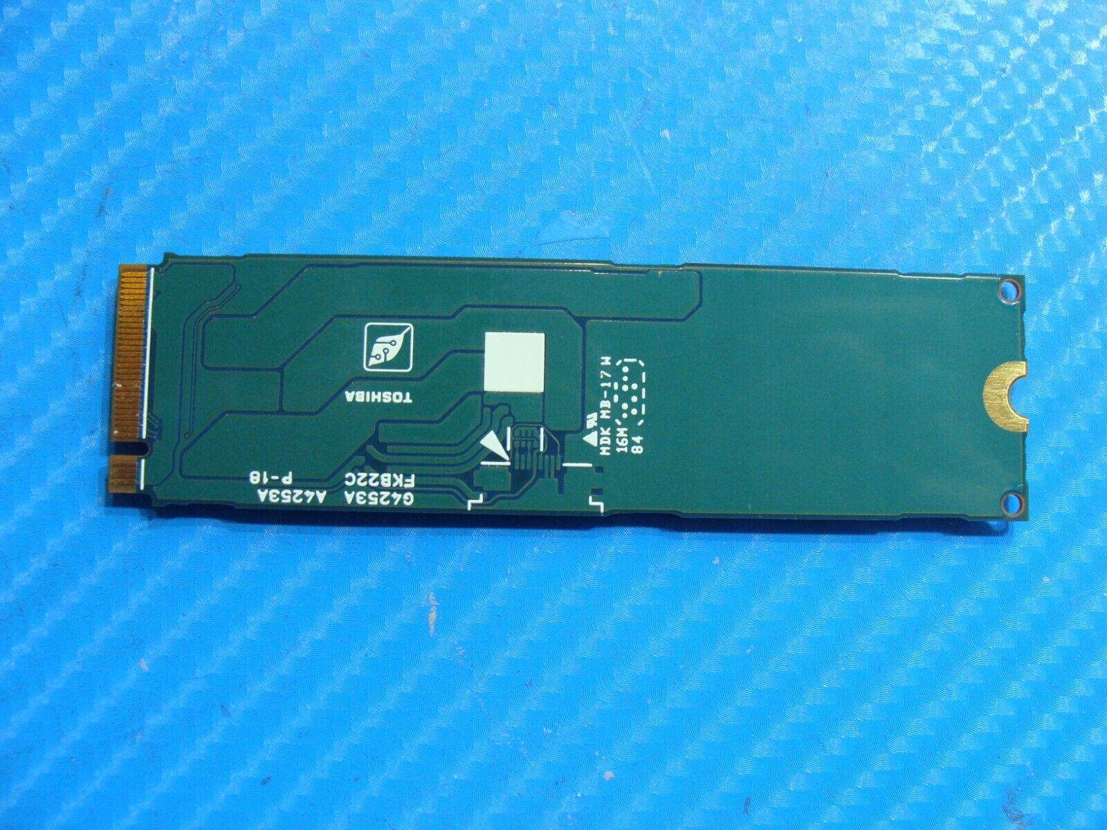 Dell 13 R3 Toshiba 256GB NVMe M.2 Solid State Drive THNSN5256GPUK 8D5HT - Tested Computer Laptop Parts