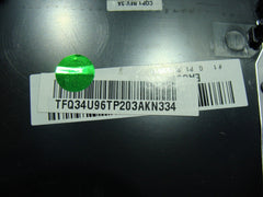 HP 15-f211wm 15.6" Genuine Palmrest w/Touchpad Black 34U96TP203