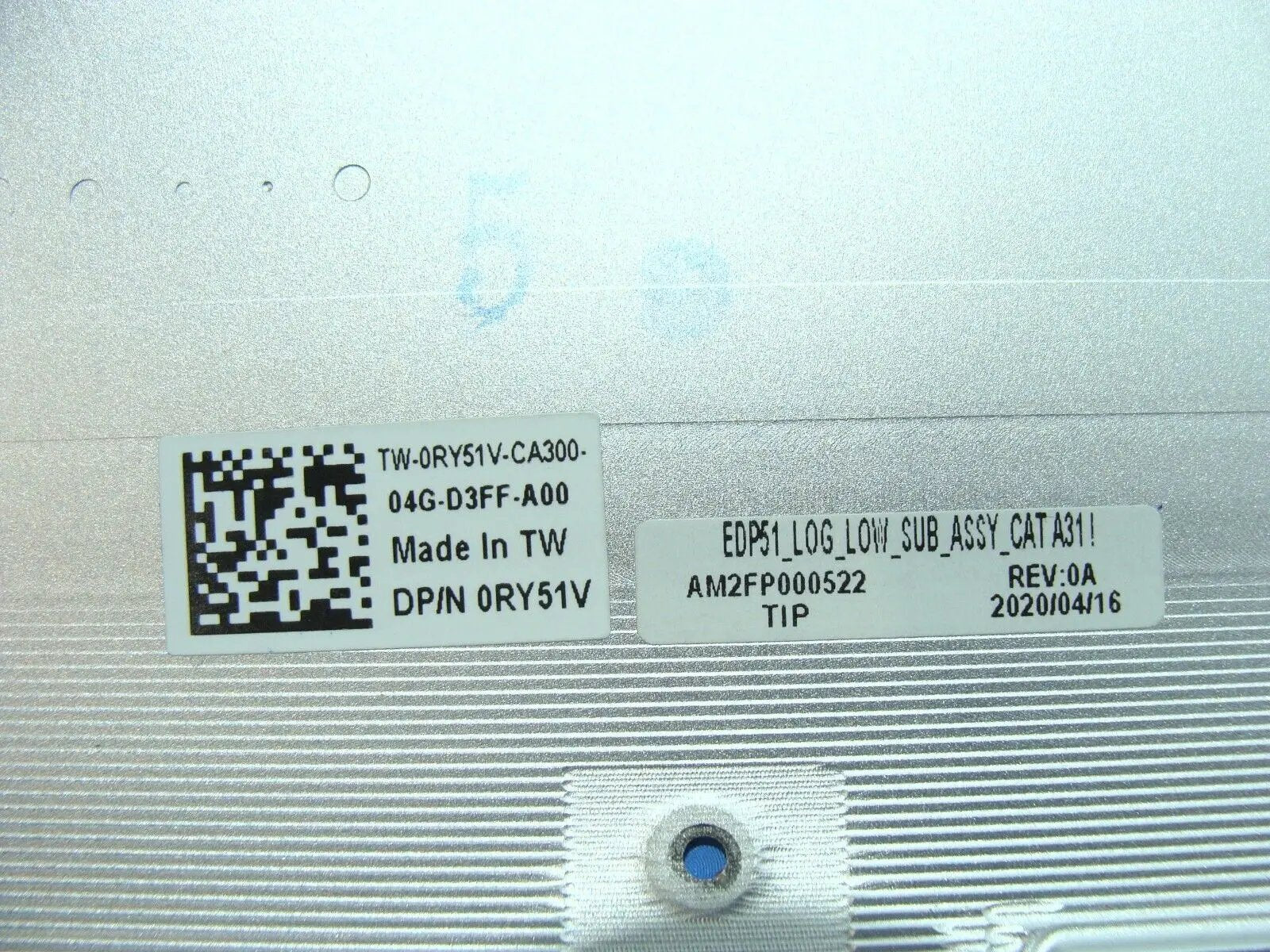 Dell Precision 5540 15.6Genuine Bottom Case Base Cover Silver RY51V AM2FP000523