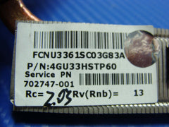 HP Pavilion 14 Chromebook 14" Genuine Laptop CPU Cooling Heatsink 702747-001 ER* - Laptop Parts - Buy Authentic Computer Parts - Top Seller Ebay