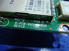 HP TouchSmart 600-1000 Genuine Desktop Card Reader Board with Cable 510776-001 - Tested Computer Laptop Parts