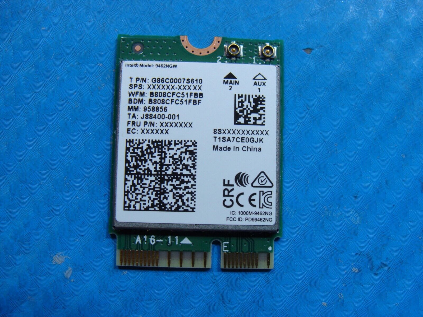 MSI 15.6 GL63 8RC Genuine Laptop Wireless WiFi Card 9462NGW