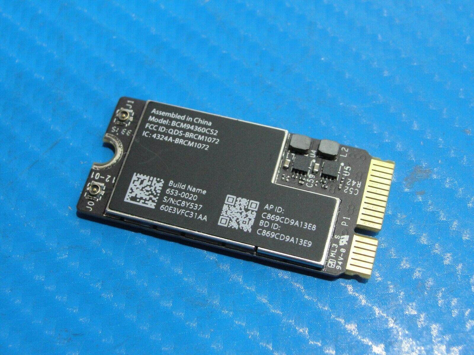 MacBook Air A1465 Early 2015 MJVM2LL/A WIFI Card 661-7465 BCM94360CS2 - Tested Computer Laptop Parts