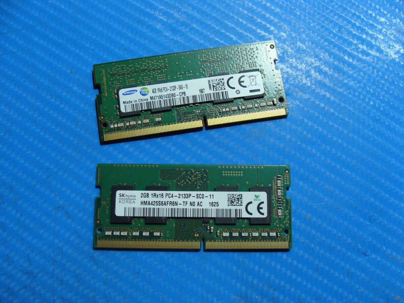 HP 15-ba078dx So-Dimm Samsung SK Hynix 4Gb 2Gb Memory Ram M471A5143DB0-CPB - Tested Computer Laptop Parts