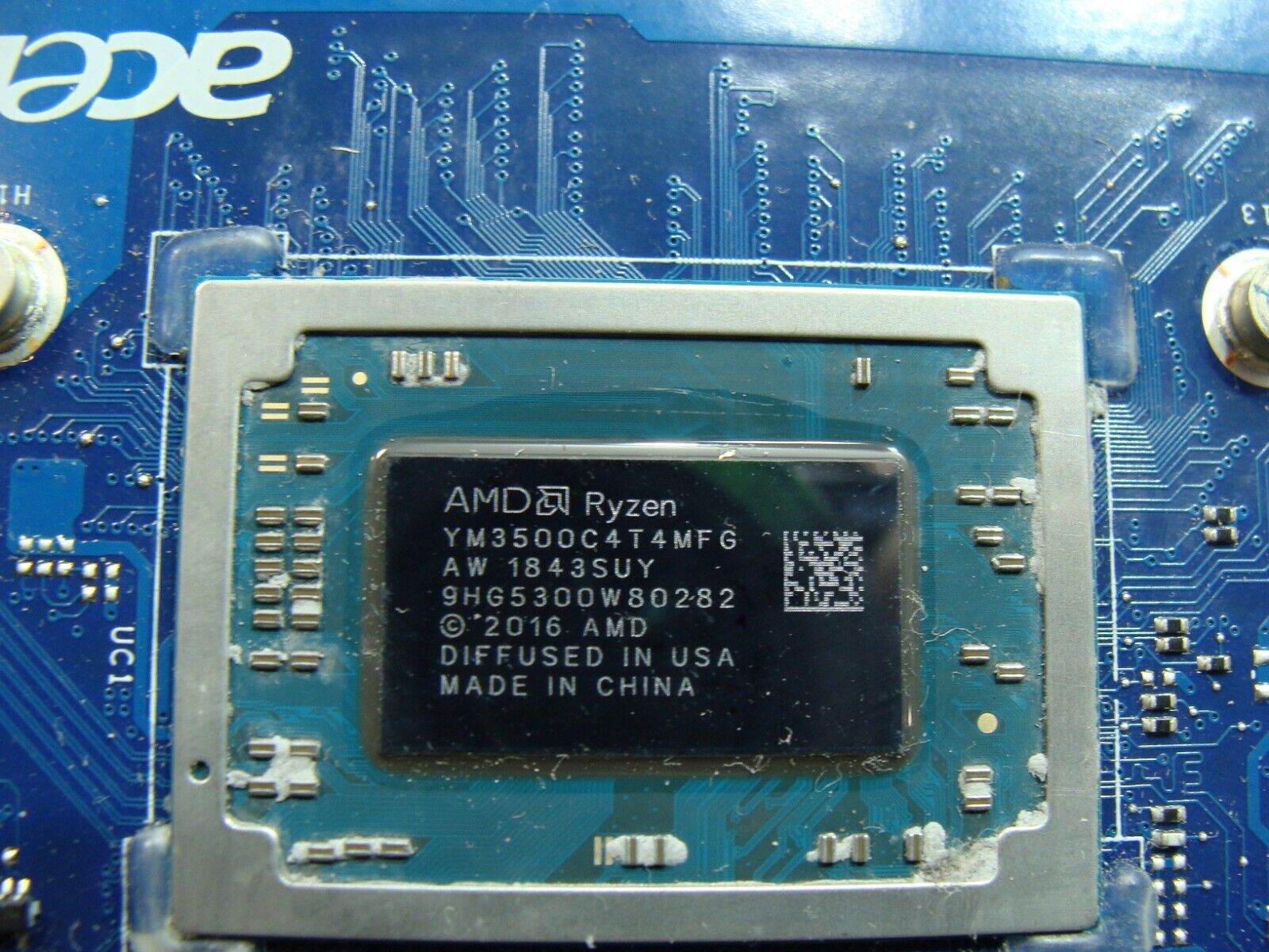 Acer Nitro AN515-43-R0YM AMD Ryzen 5 3550H RX560x Motherboard NBQ5X11001 Read - Tested Computer Laptop Parts