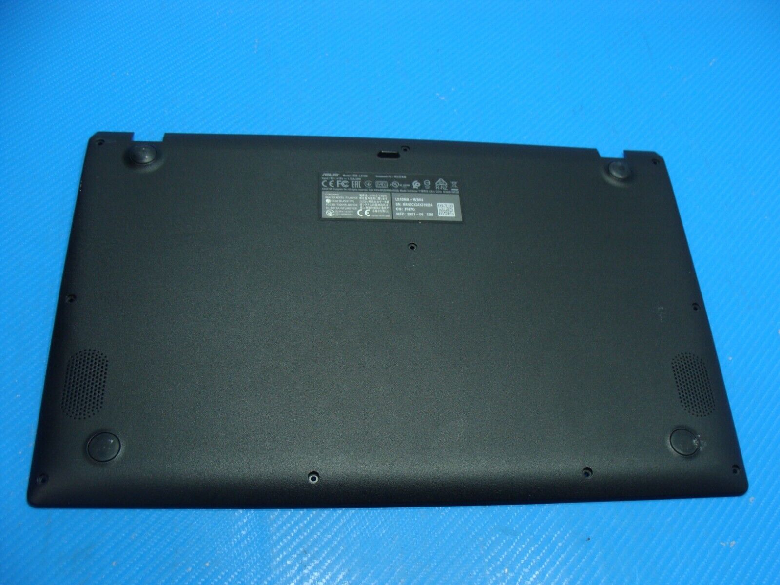 Asus VivoBook 15.6” L510MA-WB04 OEM Laptop Bottom Case Base Cover 3CBK4BAJN00