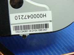 Toshiba Satellite P55-A5312 15.6" Genuine CPU Cooling Fan w/ Heatsink H000047210 Toshiba