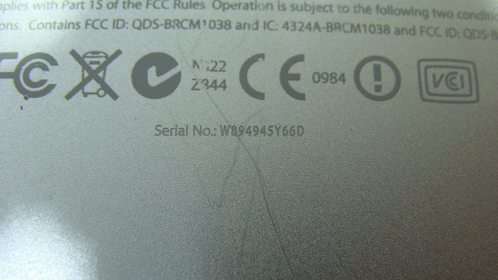 Macbook Pro A1278 MB990LL/A Mid 2009 13
