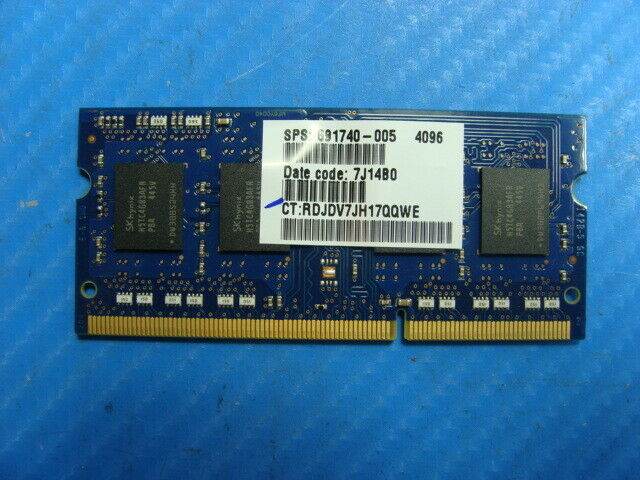 HP 11-n010dx SO-DIMM SK Hynix 4GB Memory PC3L-12800S-11-13-B4 HMT451S6AFR8A-PB - Tested Computer Laptop Parts