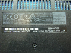 Dell Latitude 15.6" E5570 Genuine Laptop Bottom Case Black 7PVX3 AP1EO000101