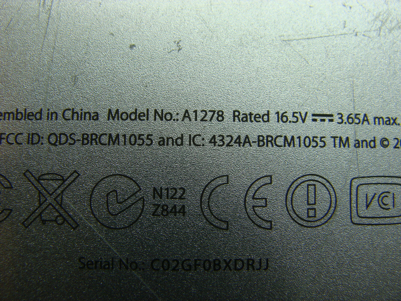 MacBook Pro A1278 13